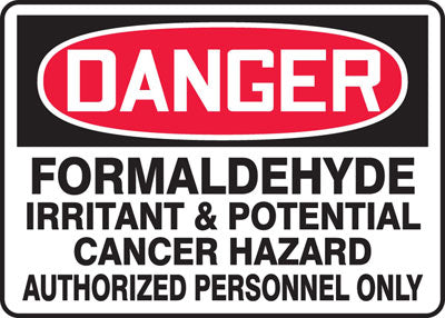 OSHA Formaldehyde safety. Formaldehyde regulations and safe workplaces.