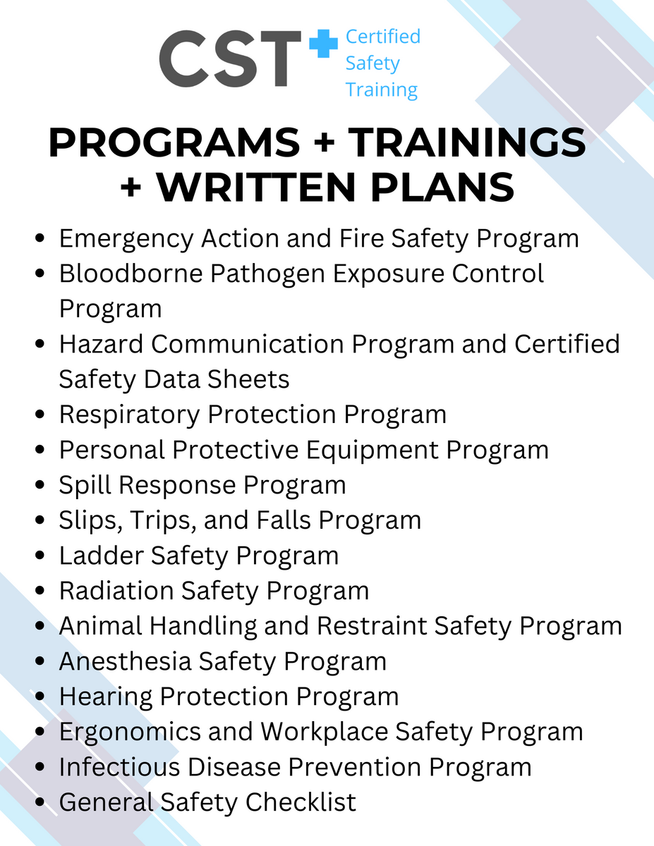 Complete OSHA Compliance for Family Veterinary Hospitals Certified