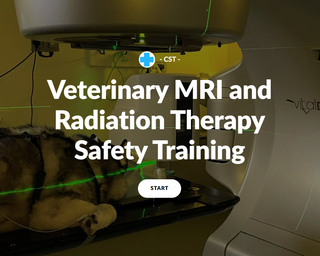 Veterinary MRI and Radiation Therapy Safety Course