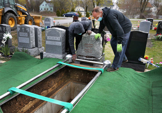 Cemetery worker safety