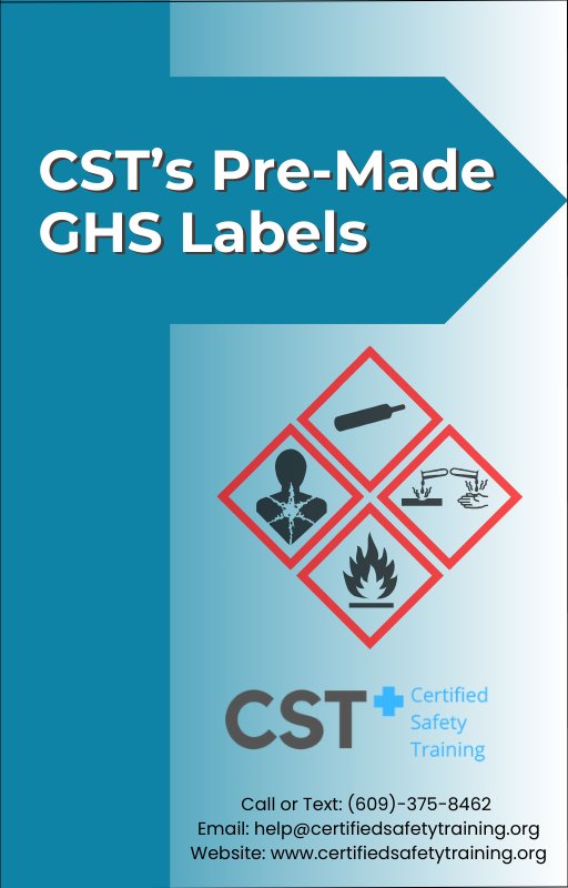 GHS Labels - Hazard Communication. OSHA safety training.