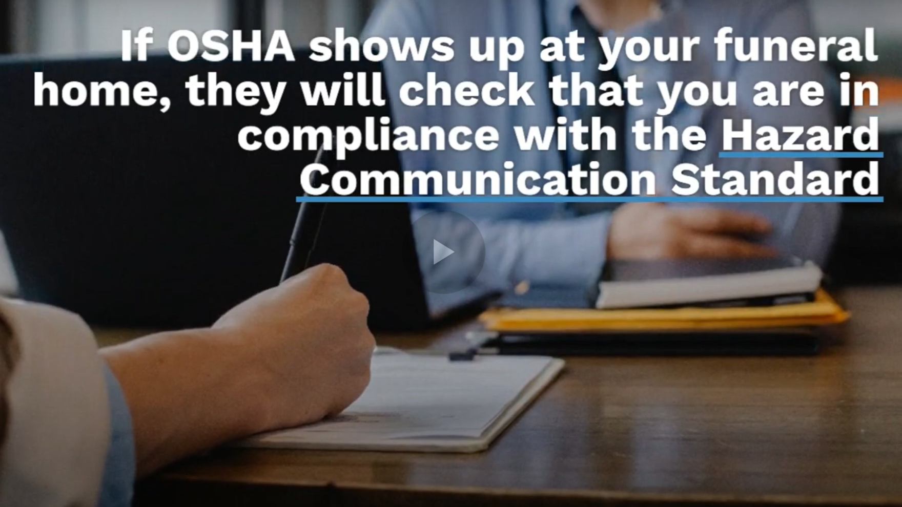 OSHA Bite Video Hazard Communication
