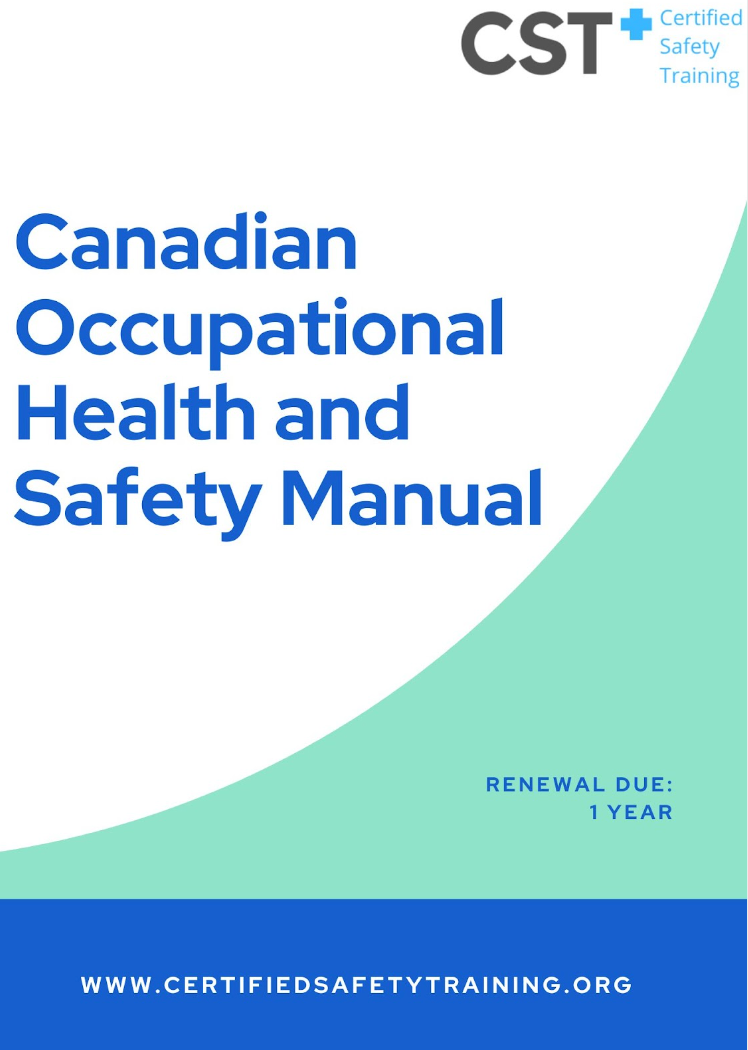 Canada Health and Safety Manual and Safety Data Sheets for Funeral Homes and Crematories
