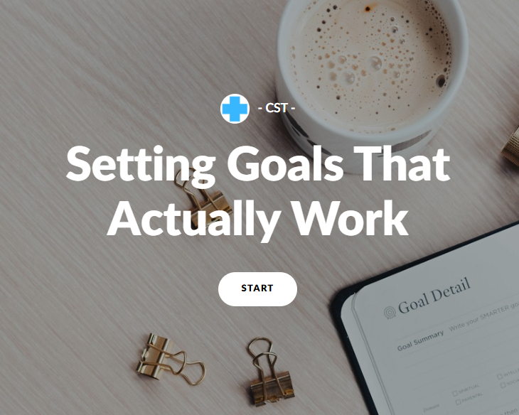 Setting Goals That Actually Work
