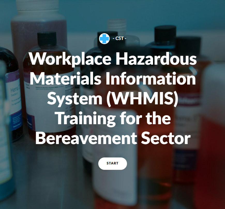 Workplace Hazardous Material Information System Training for Bereavement Sector