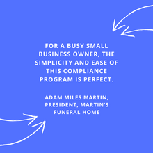 Load image into Gallery viewer, Funeral Home OSHA Manual: Customized and Award-Winning OSHA Written Plans