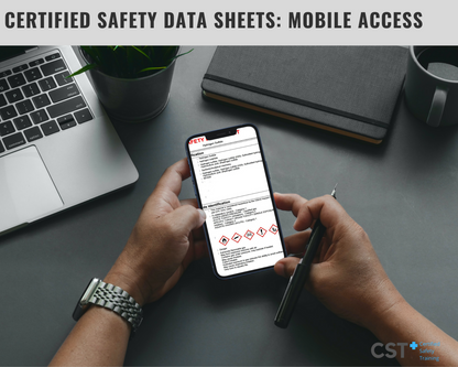 Certified Safety Data Sheets Library for Deathcare Professionals