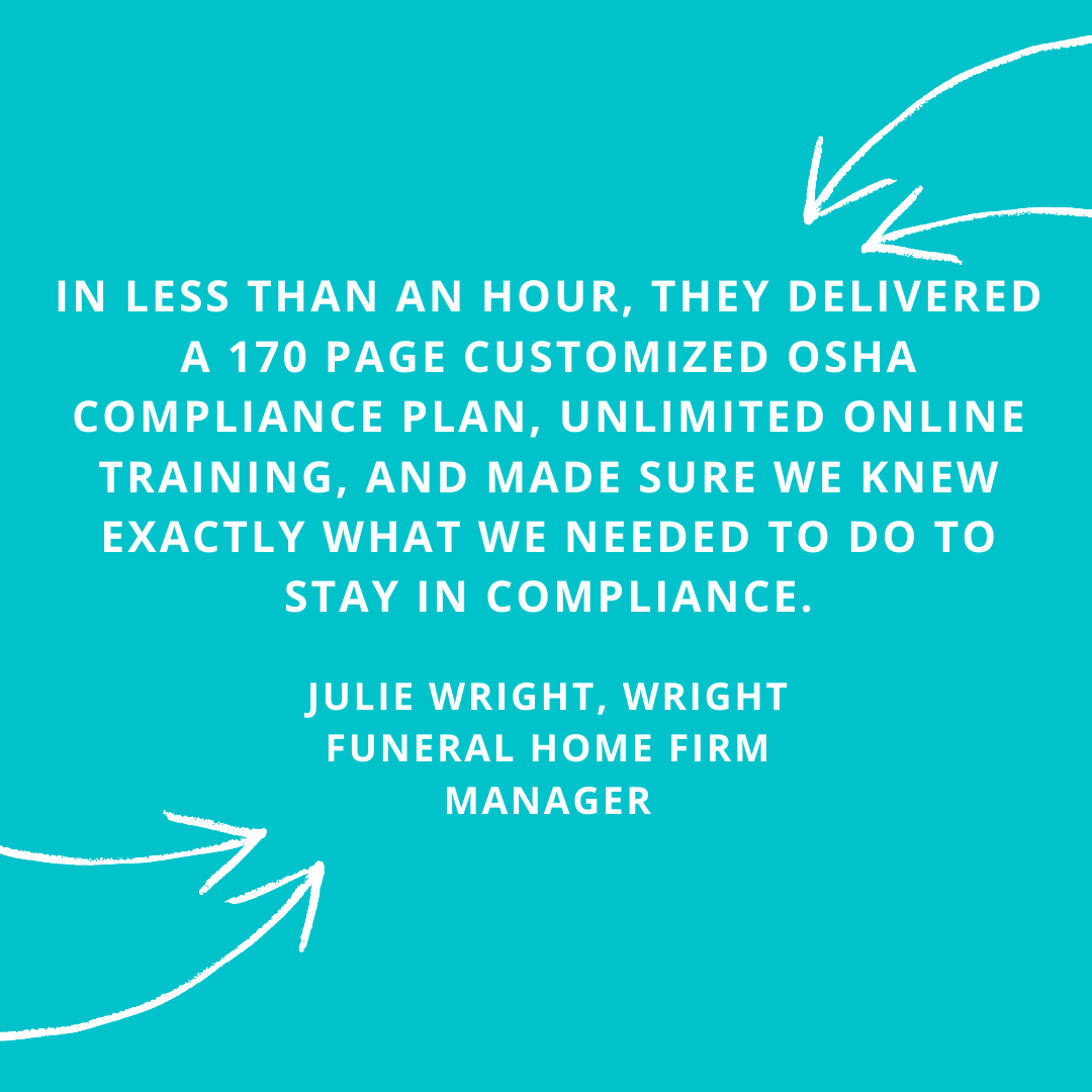 Complete OSHA Compliance for Funeral Homes and Crematories Certified